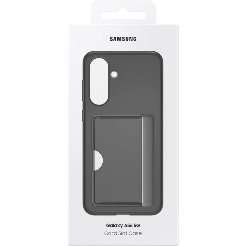 Samsung A56 Card Slot Case, Black
