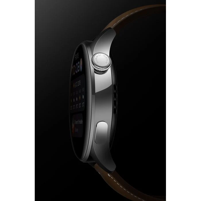 HUAWEI WATCH 3 LTE BLACK WITH BROWN LEATHER STRAP