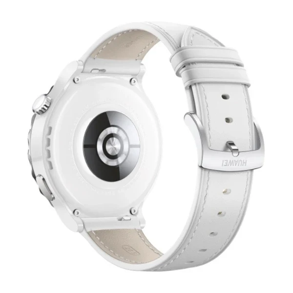 HUAWEI WATCH GT3 PRO 43MM WITH WHITE LEATHER STRAP