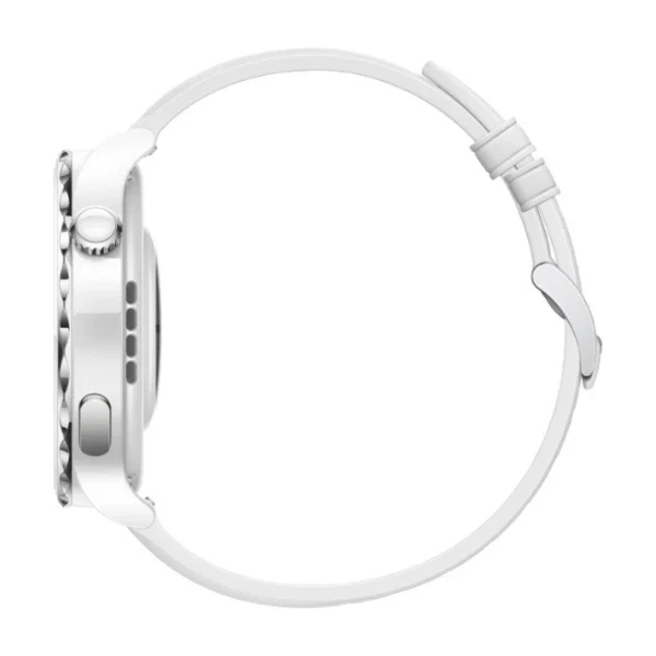 HUAWEI WATCH GT3 PRO 43MM WITH WHITE LEATHER STRAP