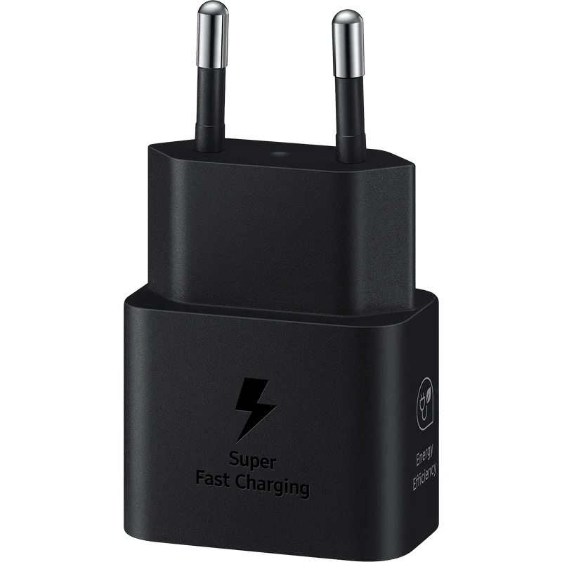 Samsung GaN Fast Charger 25 W, USB-C, Black