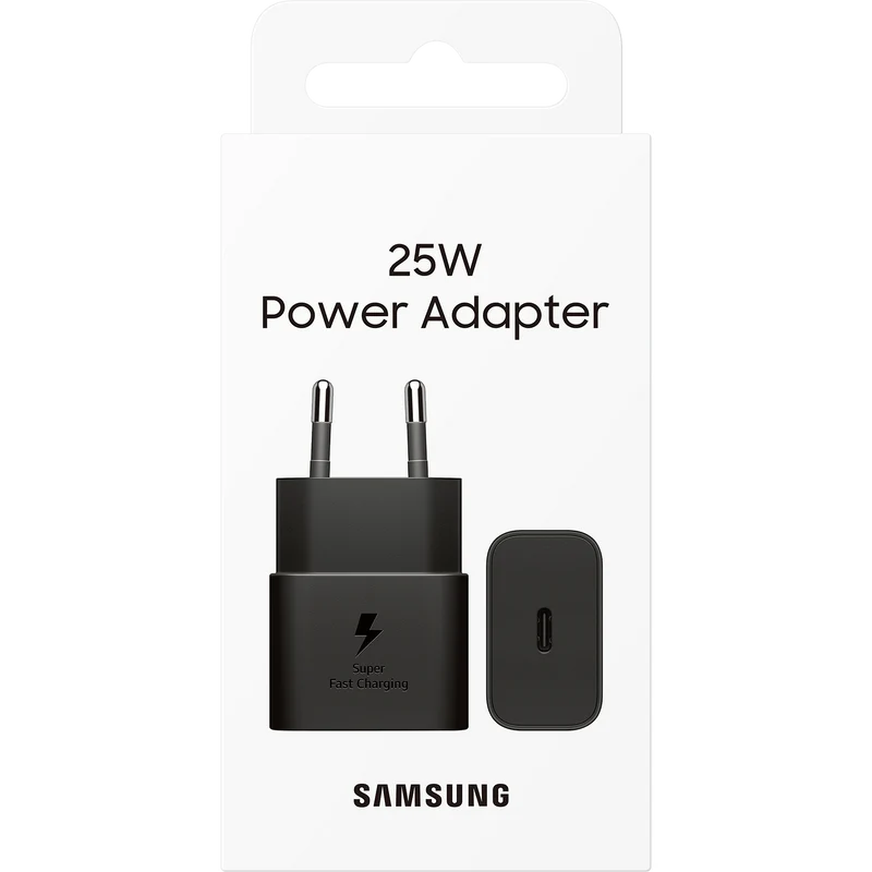 Samsung GaN Fast Charger 25 W, USB-C, Black