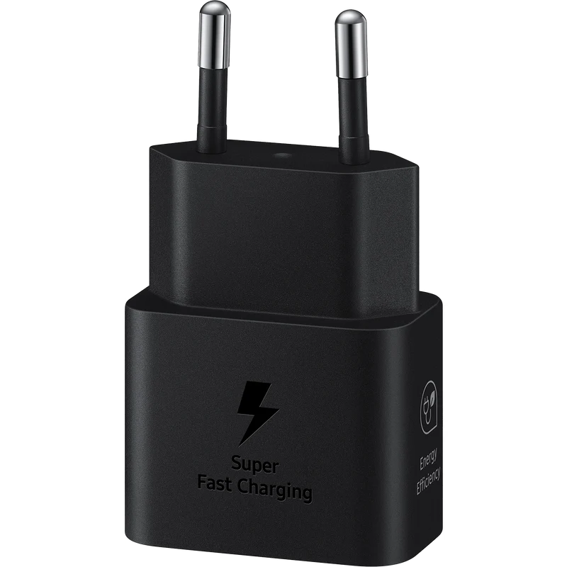 Samsung GaN Fast Charger 25 W, USB-C, Black