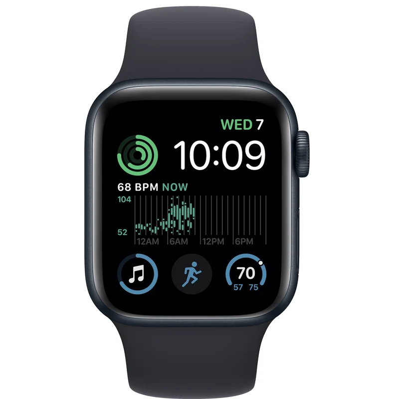 Apple Watch SE GPS + Cellular 40mm Midnight Aluminium Case S/M (2nd gen)