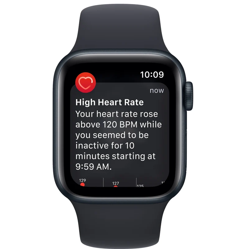 Apple Watch SE GPS + Cellular 40mm Midnight Aluminium Case S/M (2nd gen)
