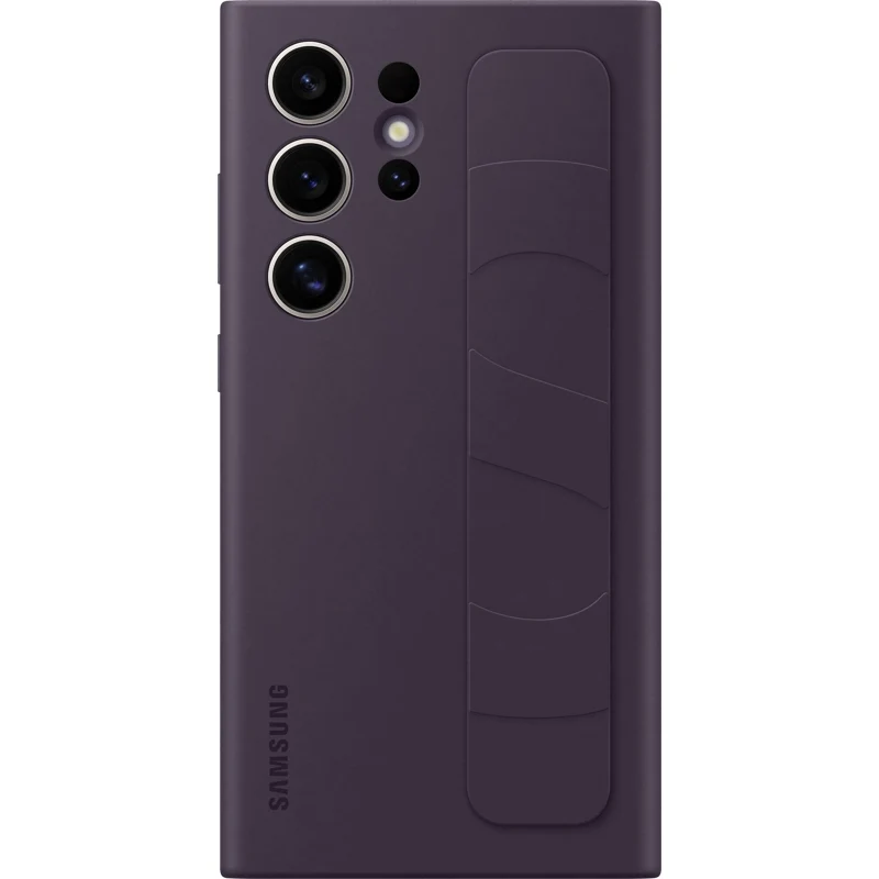 Samsung Galaxy S24 Ultra 5G Standing Grip Case, Dark Violet