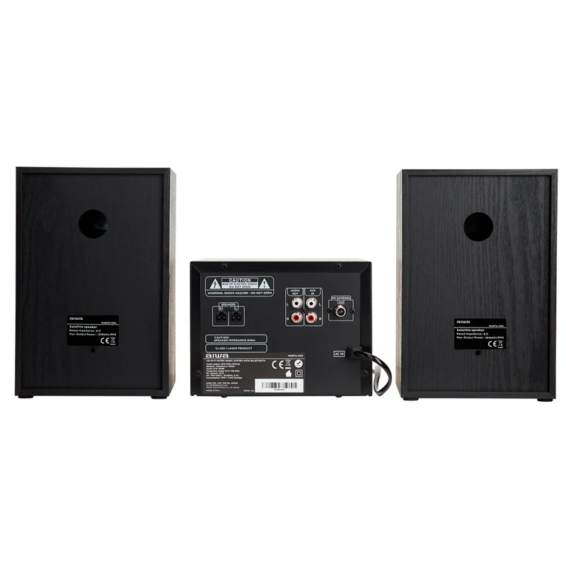 Aiwa MSBTU-300 MICRO HI-FI System, Black