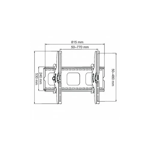 ART AR-08 TV Wall Mount, 32-80", 80 kg