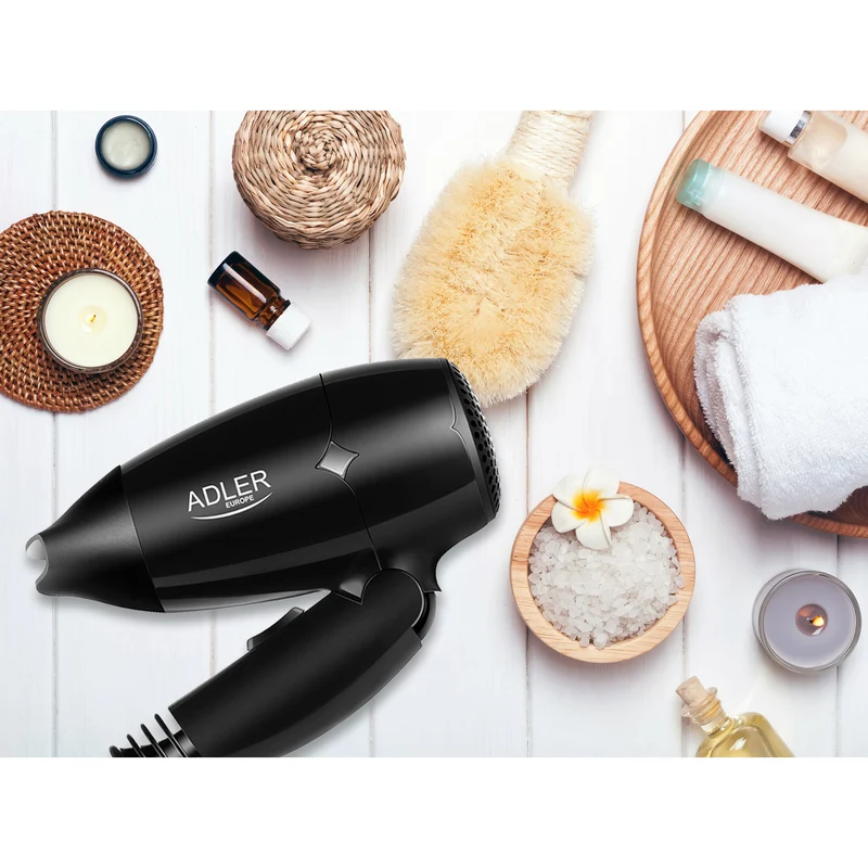 Adler hårtork, fällbart handtag, ergonomisk, 1400 W, AD 2251
