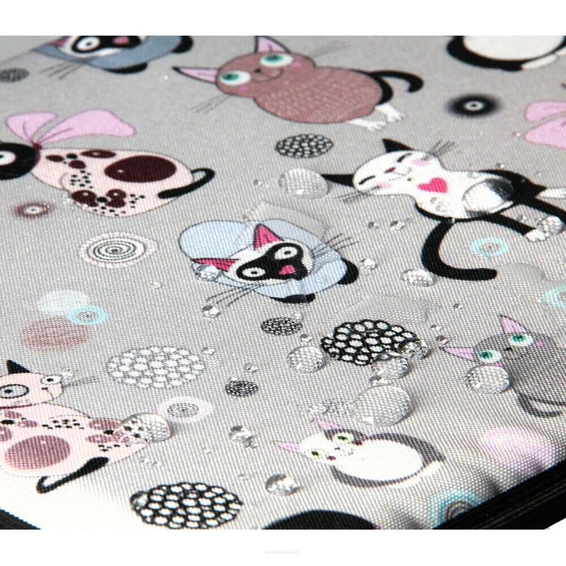 Kattdyna bädd för fönsterbräda 25x55cm Bertoni CATNIP mönster