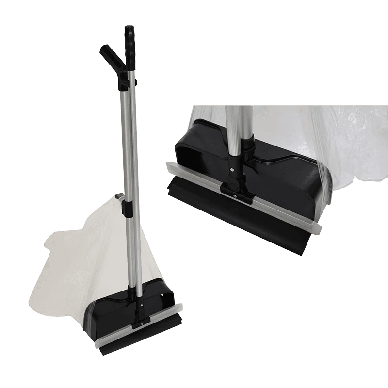 Fejesæt i aluminium med sweeper våd og tør tømning direkte i pose
