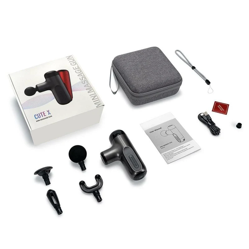 Beoka kroppsmassageapparat, 25W, 5 nivåer, 2500mAh batteri, Cute X