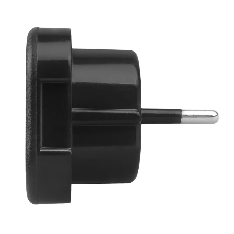 Maclean UK-kontakt till EU-kontaktadapter, svart, MCE72, 2 st