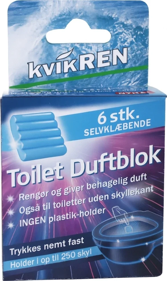 KvikREN toilet duftblok
