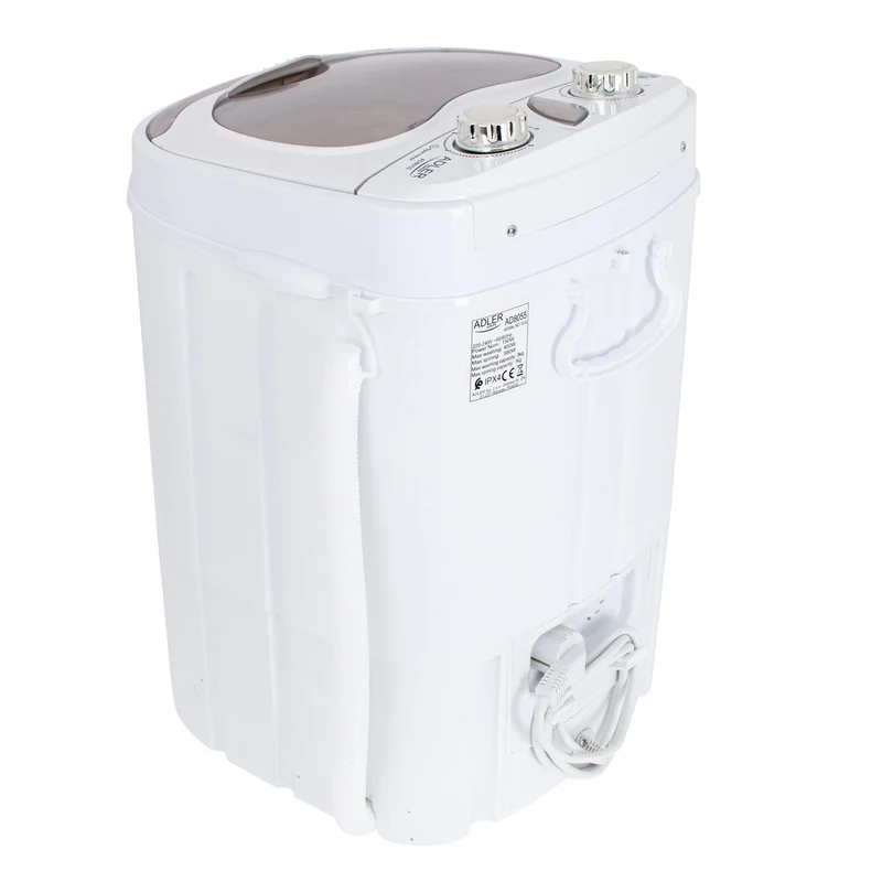 Bärbar turisttvättmaskin Adler AD 8055 150W 3 kg 1 kg