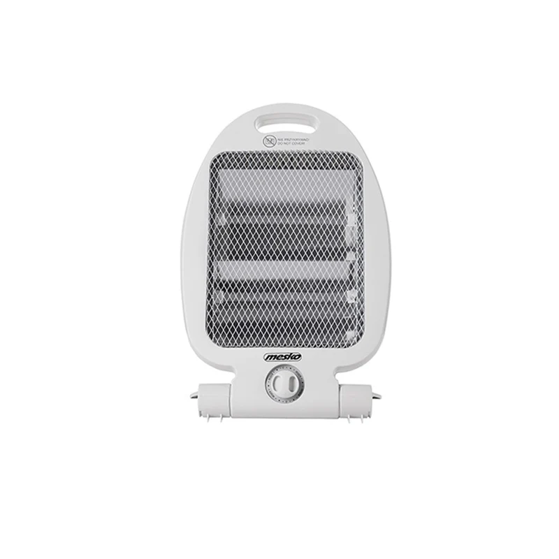 Mesko MS 7710 kvartsvärmare, två effektnivåer på 400/800 W.