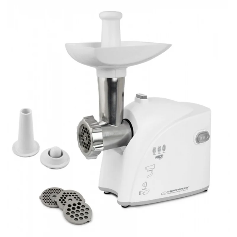 Köttkvarn, 2200 W, 3 skivfilter, Esperanza Musaka