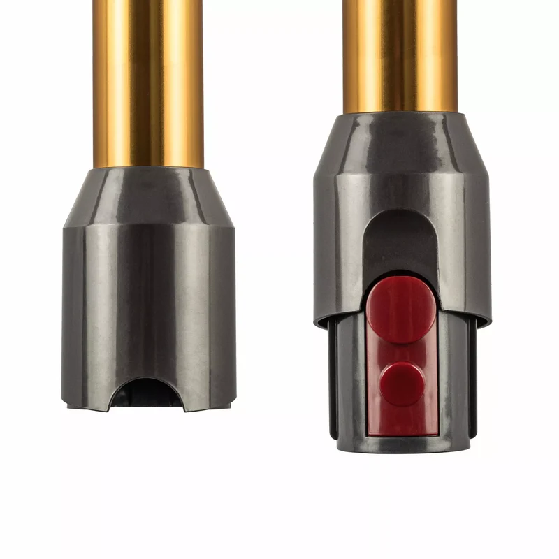 Dyson V12 støvsuger rør i mørkegrå og kobber