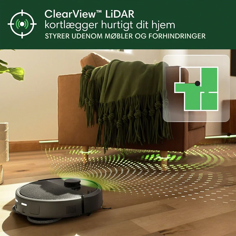iRobot Roomba® Plus 405 Combo-robot + AutoWash ™-dock sort
