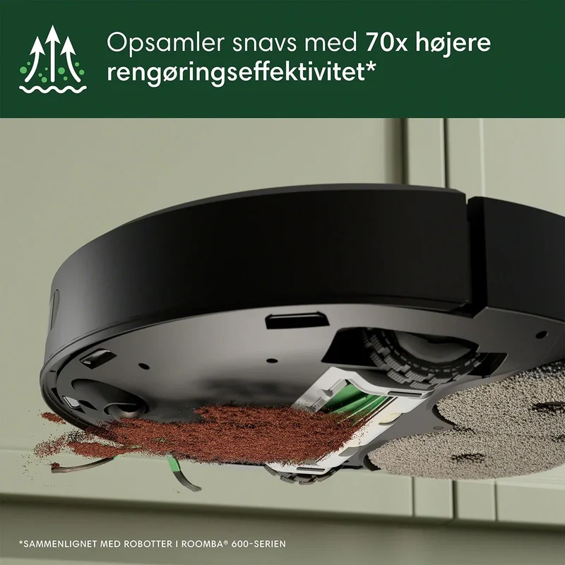 iRobot Roomba® Plus 405 Combo-robot + AutoWash ™-dock sort