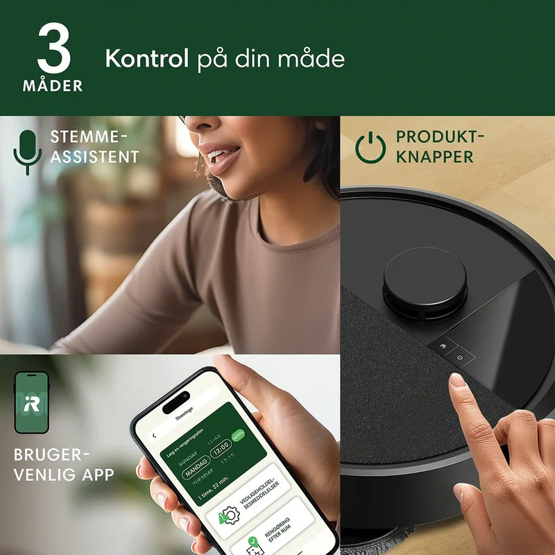iRobot Roomba® Plus 405 Combo-robot + AutoWash ™-dock sort