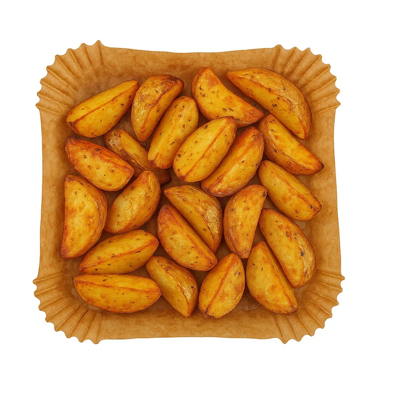 Pappersinsatser för fritös, airfryer, Adler, 16 cm, upp till 240 °C, biologiskt nedbrytbara, 500 stycken, AD 6731