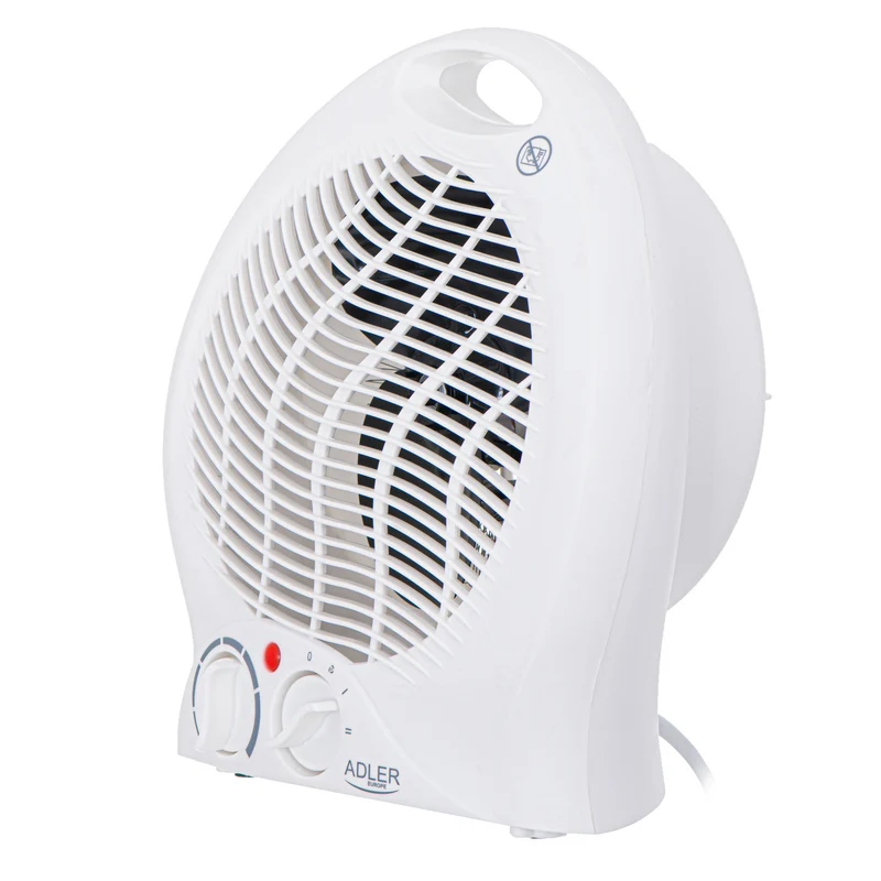 Adler värmefläkt, termostat, fläktfunktion, 2000W, vit, AD 7728