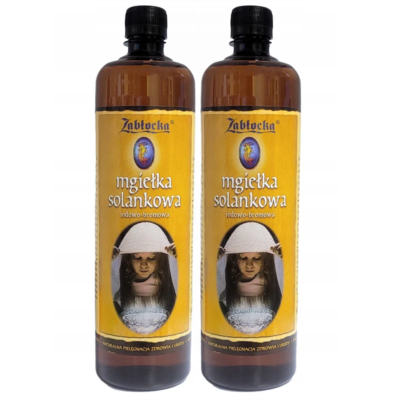 2x Zablocka Salt Mist 950 ml för inhalation i inhalatorer