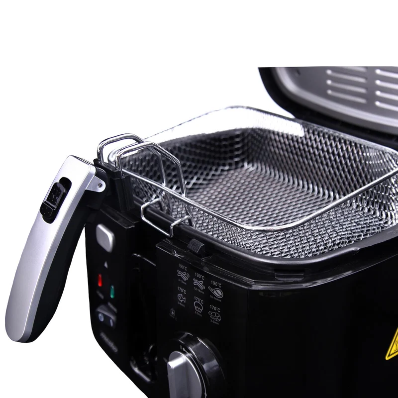 Mesko Deep Oil Fryer 2.5L 1800W med LED-indikator Filter Justerbar temperatur