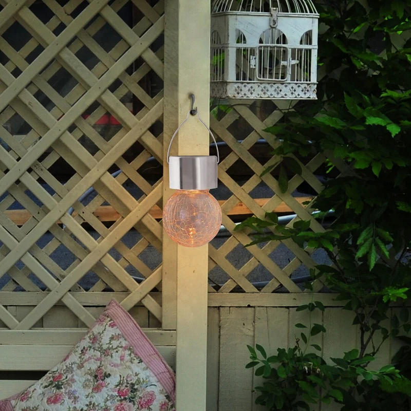 Rabalux Yola solcellslampa, 1 lm, IP44, färg: satinkrom, LED 0,06 W, 7850, 2 stycken