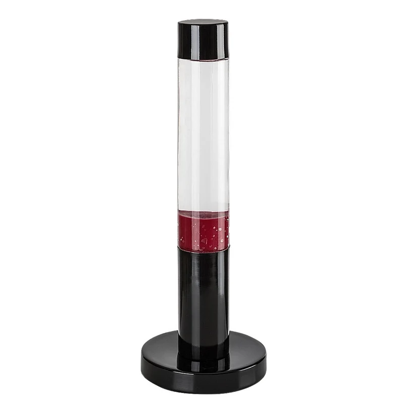 LED-lavalampe Rabalux, effekt 25 W, 3000 K, rött vax, Lavastic