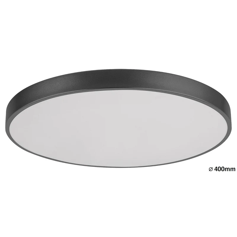 Rabalux Tesia 3314 Matt Svart 36W 40x5cm Praktisk Taklampa