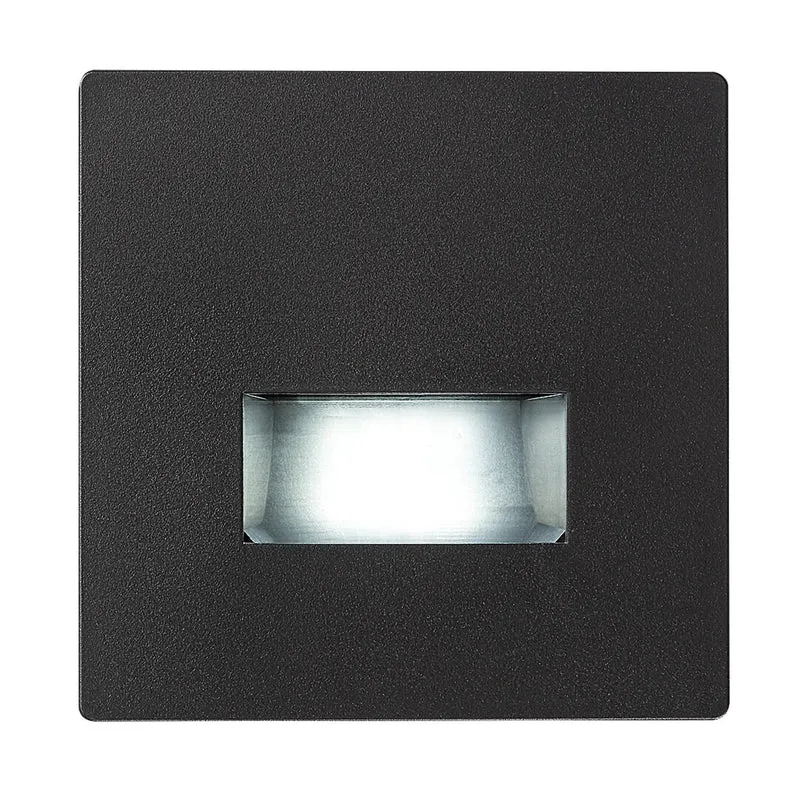 Lunca LED-lampa 1 W, IP20, svart, justerbar ljusfärg 3000, 4500, 6500 K, 77195, 2 stycken
