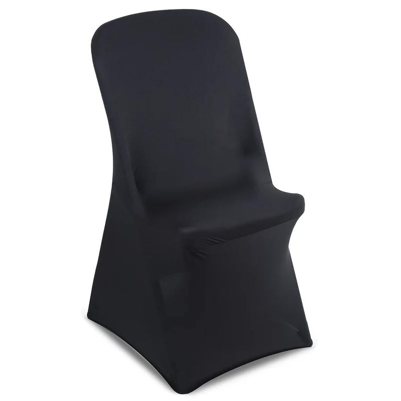 Stolsöverdrag för cateringstol, svart, GreenBlue, 88x50x45 cm, spandex, GB373, 4 st