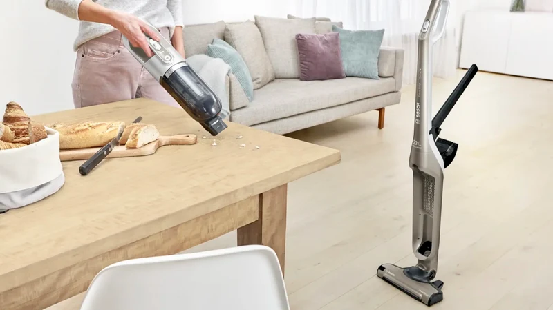 Bosch Flexxo 23V Generation 2 ledningsfri 2-i-1 støvsuger