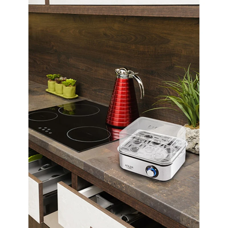 Automatisk äggkokare för matlagning 8 ägg Adler AD 4486 800W
