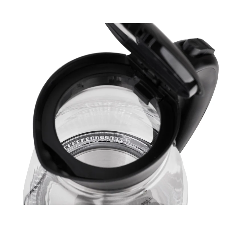 Glaskanna Adler AD 1274 svart kapacitet 1,7L, effekt 2200W