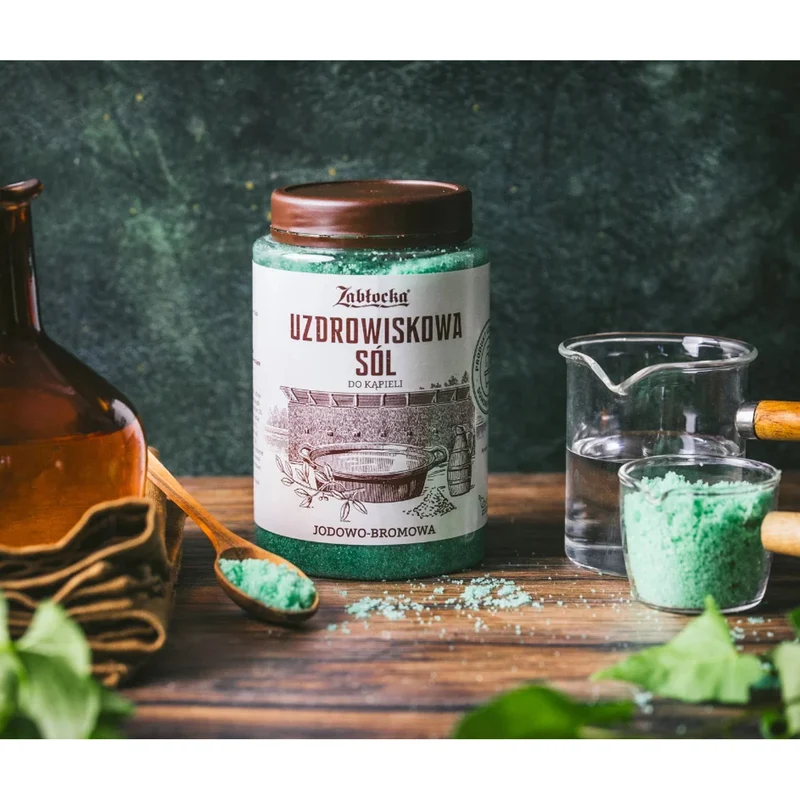 Zabłocka kurortsalt, jod-bromhaltigt, för bad, 1,2 kg – 2 stycken