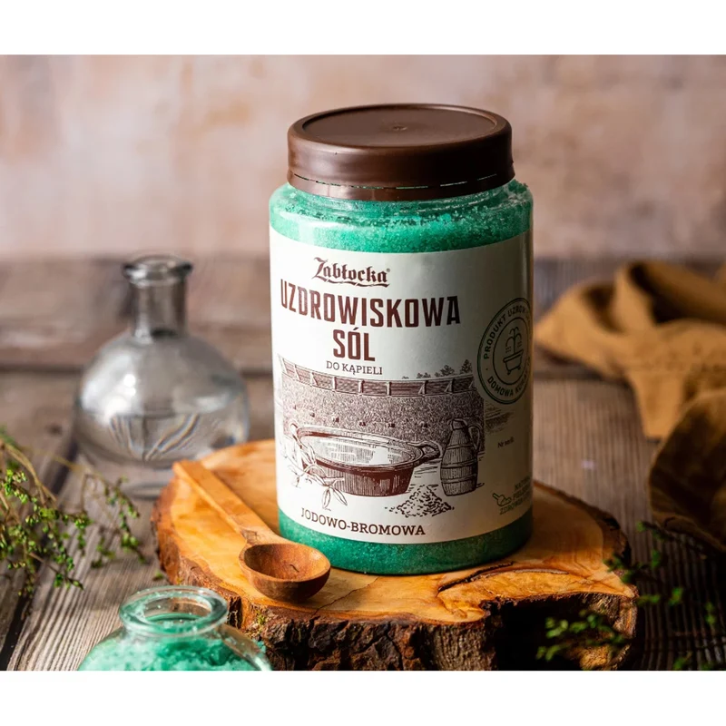 Zabłocka kurortsalt, jod-bromhaltigt, för bad, 1,2 kg – 2 stycken