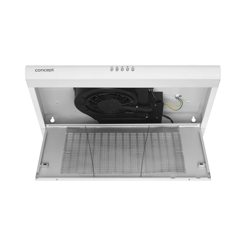 Concept OPP1360wh vit köksfläkt under disk 60cm