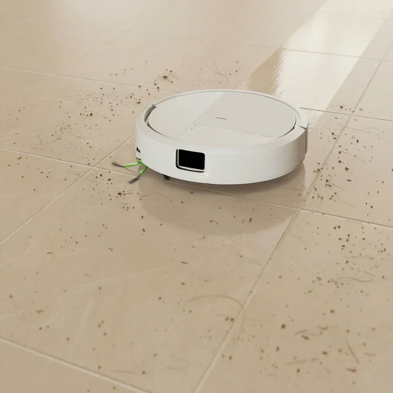 iRobot Roomba Combo+ 115 robotstøvsuger med vask og tømmestation – sort eller hvid
