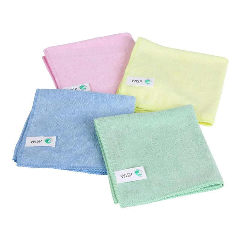 Wisp Svanemærket Microfiberklud 32x32 cm – 4 farver