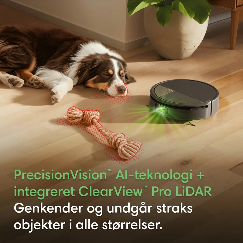 iRobot Roomba® Max 775 Combo-robot + AutoWash™-dock – Sort eller Hvid