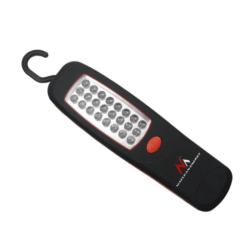 Maclean Workshop Lampa 24 LED, magnet, krok, MCE03 2 delar