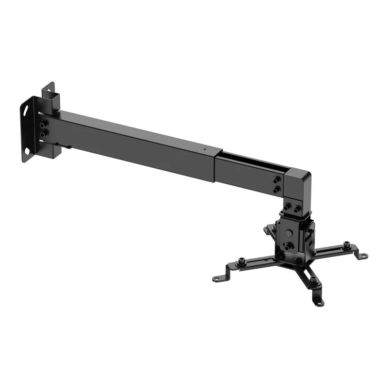 Väggfäste/vägghängare för Maclean-projektor, svart, upp till 20 kg, MC-205 B