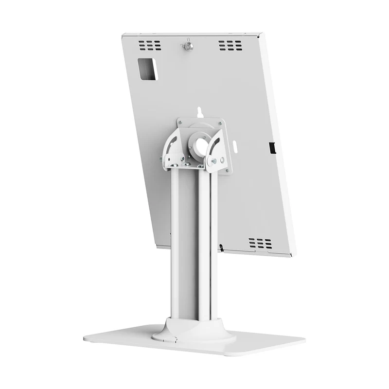 Maclean-hållare för surfplatta, med lås, 12,4–13 tum, iPad Air/Pro, Samsung Tab S10+/S9+/S8+/S7+, 257 × 350 × 22 mm, MC-958 W