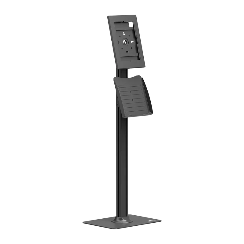 Maclean-reklamhållare för surfplatta, med lås, 10,9–11 tum, iPad Air/Pro, Samsung Tab A- och S-serien, 220 × 323 × 22 mm, MC-960 B