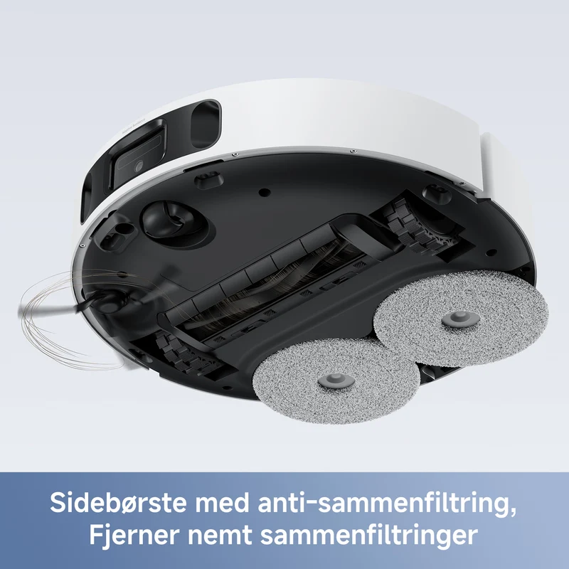 Mova E40 Ultra – Robotstøvsuger med tømmestation og FlexMop™