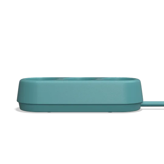ColorCable Model 3 stikdåse Cheerful Turquoise