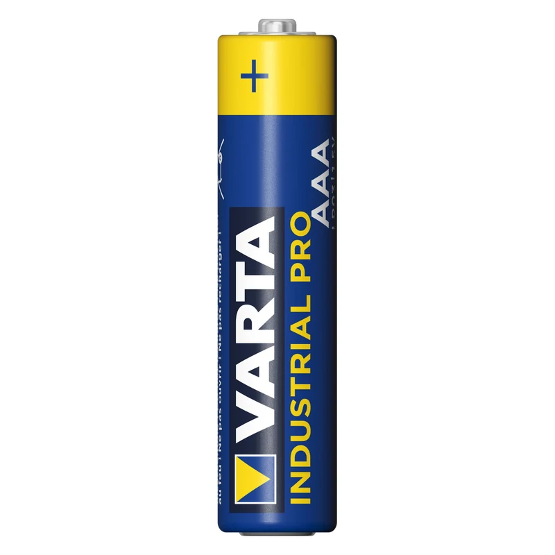 40x Varta Industrial LR03 / AAA alkaliska batterier